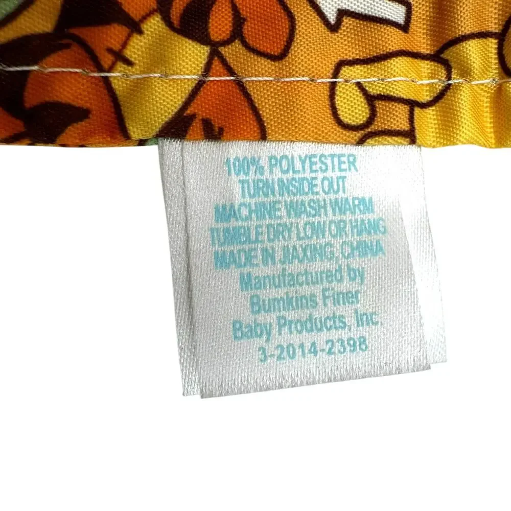 BUMKINS NEW Disney Tigger Winnie the Poo Orange‎ Wet Bag Waterproof Zip 12
